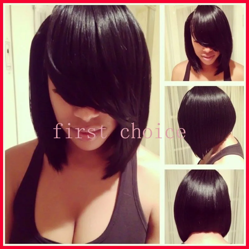 Hot Sale Short Bob Style For Black Women Synthetic Lace