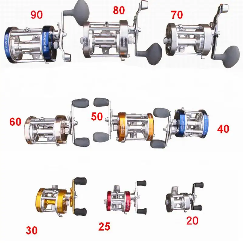 GEHAUT или Ming Yang лодка литой барабан колеса катушка для троллинговой рыбалки полностью Металлическая без зазора Приманка литья Катушка CL50, CL50A, CL60, CL60A