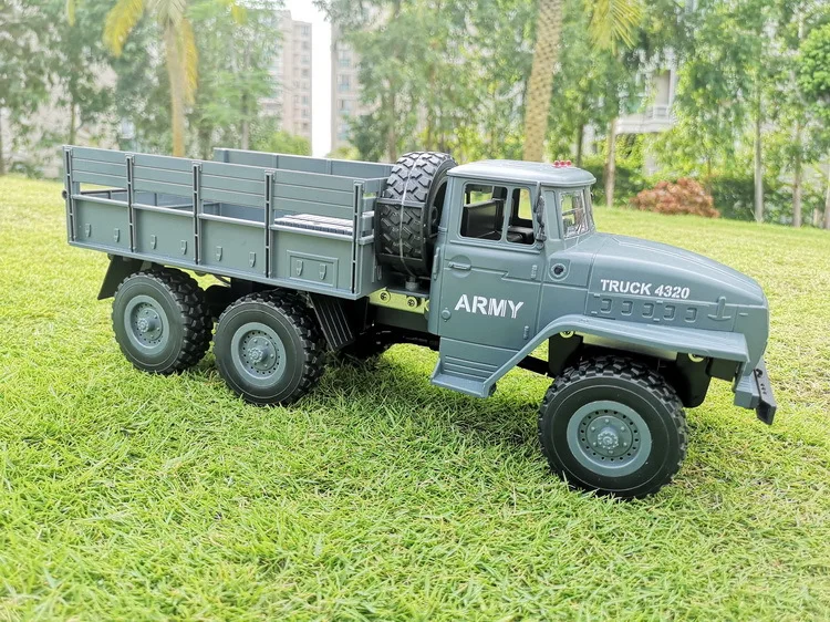 Rc-truck-1: 12 rc грузовик 1/12 весы Урал 4320 6WD 6-колесный привод военные игрушки для грузовых автомобилей rc для детей