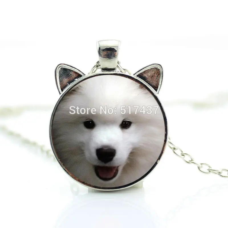 Новинка 2017 Лидер продаж кулон самоедская Лайка подвеска Samoyed Resimleri ювелирные