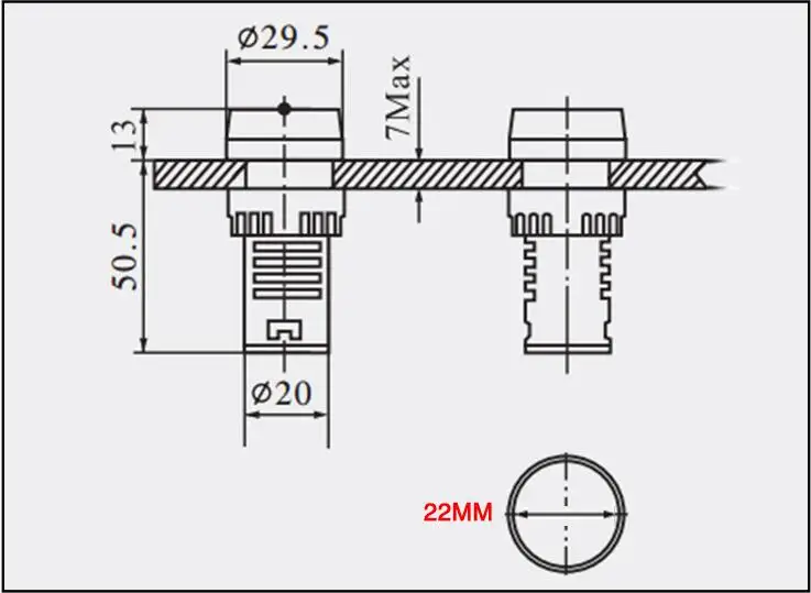 1 шт. AD16-22SM 12 V 24 V 110 V 220 V 380 V 22 мм световой сигнал свет красный светодиодный активный зуммер звуковой сигнал сигнальный индикатор красный, зеленый, желтый, черный