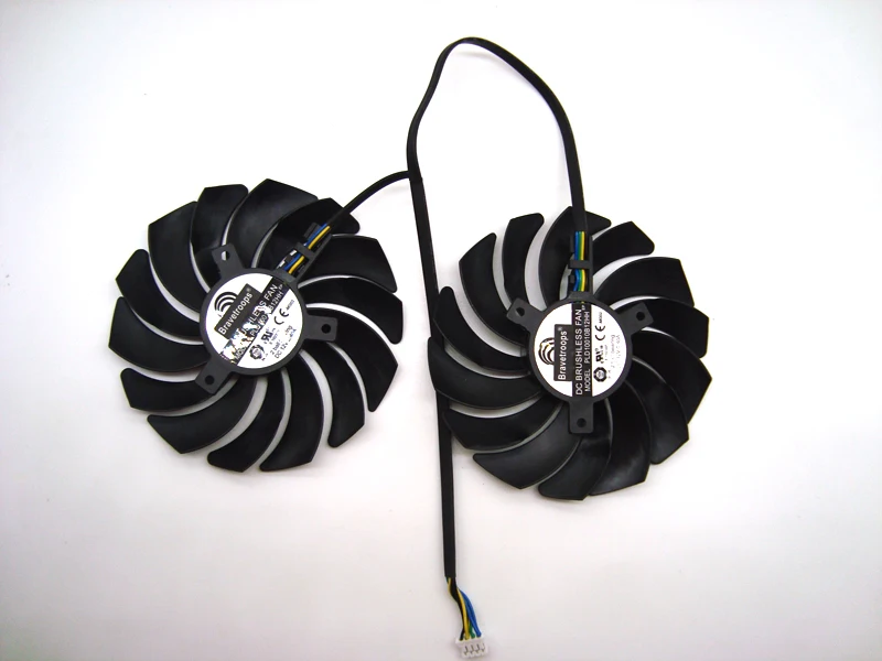 Бесплатная доставка 2 шт. PLD10010B12HH 0.40A 4PIN для MSI GTX1080Ti 1080 1070 1060 RX470 480 570 580 игровая