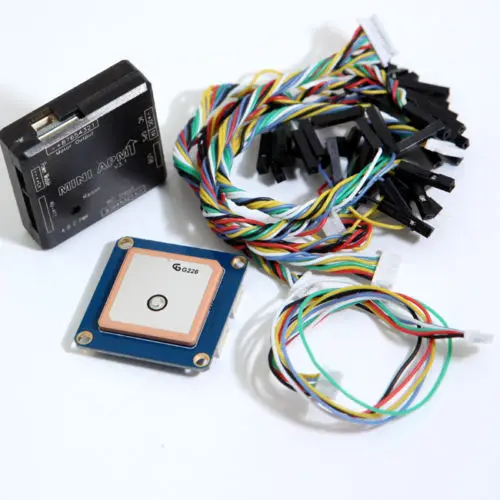 RC Mini APM V3.1 ArduPilot Mega 2.6 Upgrade APM with UBLOX 6M GPS Compass APM Flight Controller for Multicopter FPV