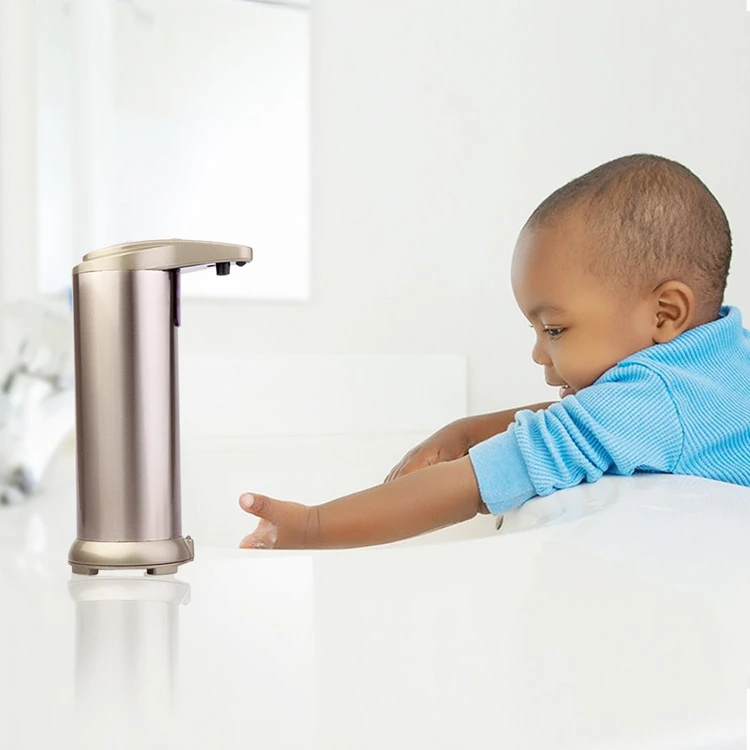 bathroom accessories stainless steel automatic soap dispenser