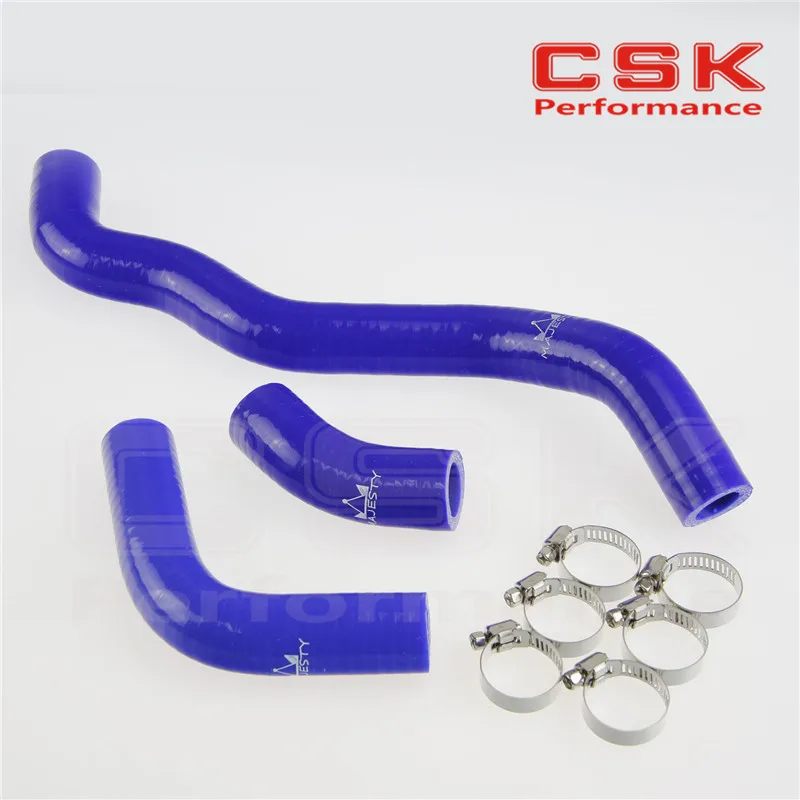 Silicone Radiator Coolant Hose + CLAMPS for SUZUKI DRZ400S/DRZ400SM