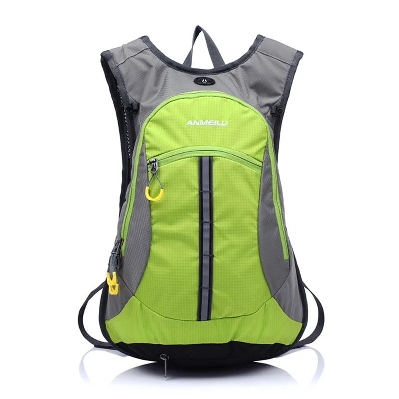 Sacchetto Trekking orange Mtb Uomo Acqua Road Impermeabile Ciclismo Donna Viaggio Borsa Borse green Campeggio Di blue Serbatoio Bike Anmeilu purple 15l Esterna Bicicletta Zaino Red qCfpYX