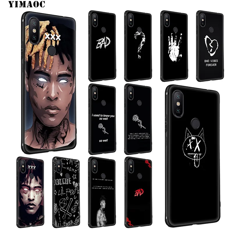 

YIMAOC XXXTENTACION Soft Silicone Case for Xiaomi MI 9 8 Se 6 MAX 3 A1 A2 Lite MIA1 MIA2 Lite 6X 5X POCOPHONE F1