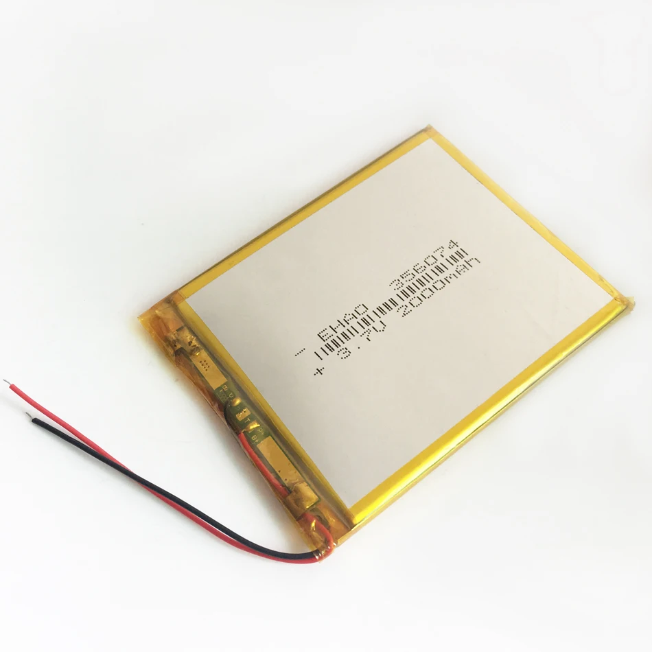 3 7 V 2000mAh литий полимерный аккумулятор для GPS камеры ноутбука Банк питания