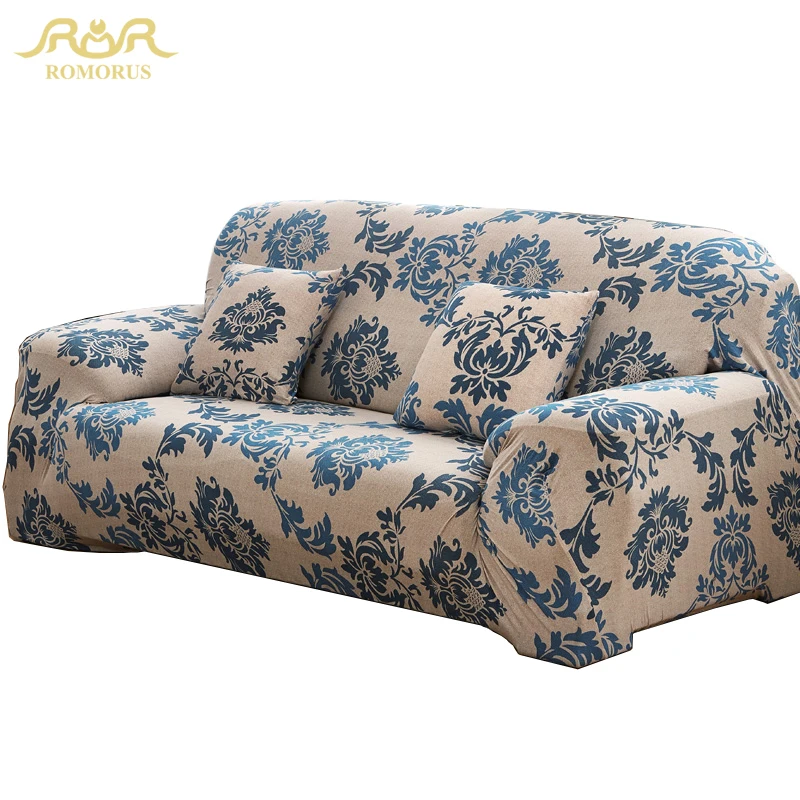 

ROMORUS European Style Elastic Chair Sofa Cover Comfortable All-inclusive Flexible Slipcover Couch Cover Home Decor Sofa Covers
