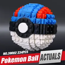 Lepin 39002 New 234Pcs Pokemen ball Series The Pikachu Set Building Blocks Bricks Minifigures Small pieces