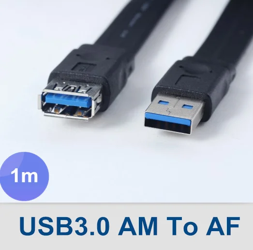 

Retail Packaging USB 3.0 Extension Cable 100 cm  A Male to A Female  3 ft 1 m 4.8Gbps Support USB2.0 ,Free Shipping By FedEx