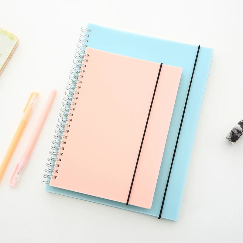 

A5/B5 Personal Spiral Notebook,100 Sheets,College Rule, Variety Inside Pages