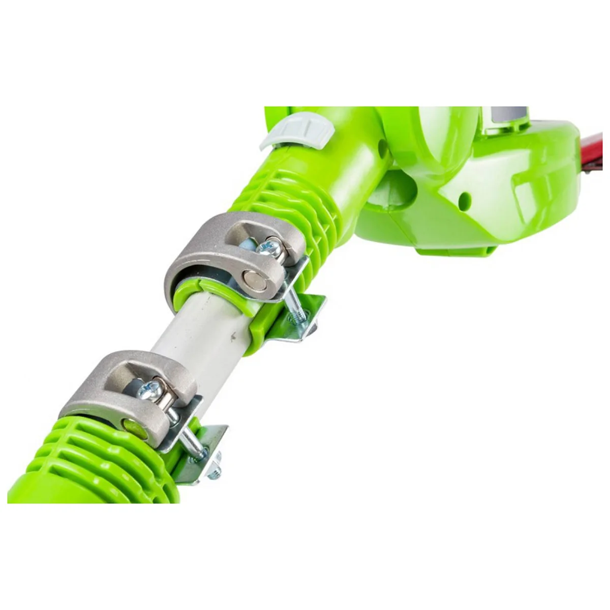 Кусторез телескопический аккумуляторный Greenworks G24PH51 24V без АКБ и ЗУ (Li-Ion аккумулятор 24V, длина шины 510 мм, скорость вращения 1500 об/мин, телескопическая рукоятка, вес 2,8 кг)