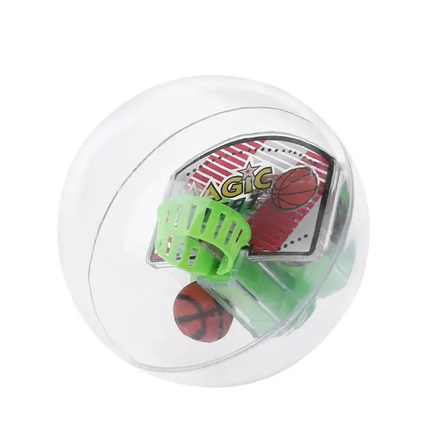 HBB 1PC Mini Handheld Basketball Football Shooting Basket LED Flash