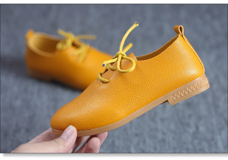 Suaves Sapatos de Couro PU Apartamentos Casuais
