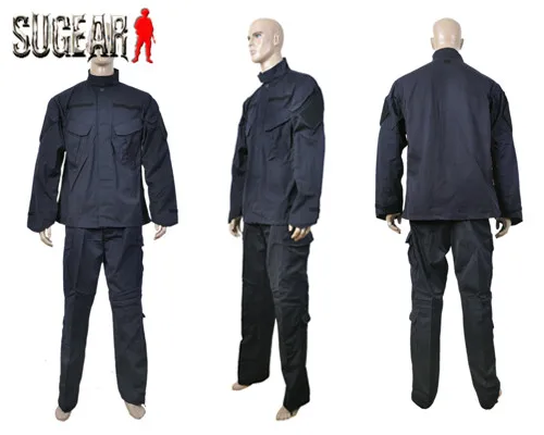 

Tactical Combat Special Force Shirt & Pants Uniform with Button Outdoor Hunting Men Windproof Paintball Wargame Ghillie Suit