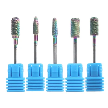 

Nail Art Drill Bit Auroras Nail Toes Grinding Sanding Mixed Sizes Multifunction Nail Design Tips Tools for Electric Machine