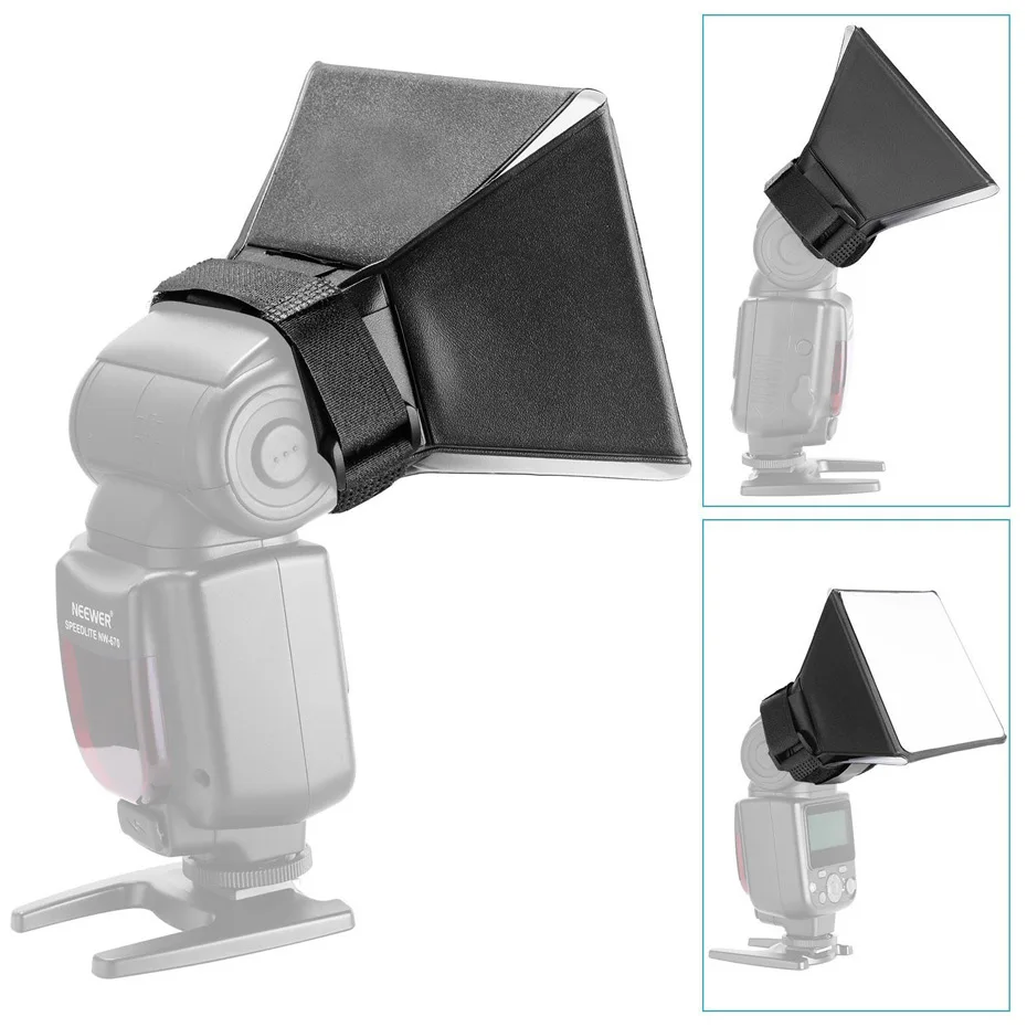 

Portable Photography Soft Box Softbox Kit Flash Diffuser for Canon Nikon Sony DSLR Photography Accessories Speedlite Flash
