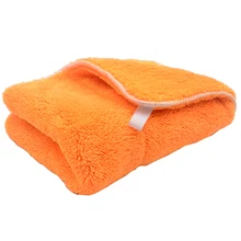 Красочные 40 см x 30 см 800 г/см супер толстые плюшевые микрофибры ткань для чистки автомобиля уход за автомобилем мойка микрофибра воск полировка детализация полотенце