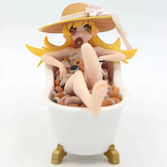 

First Season Oshino Shinobu Bath crock Action figure toys collection doll Christmas gift