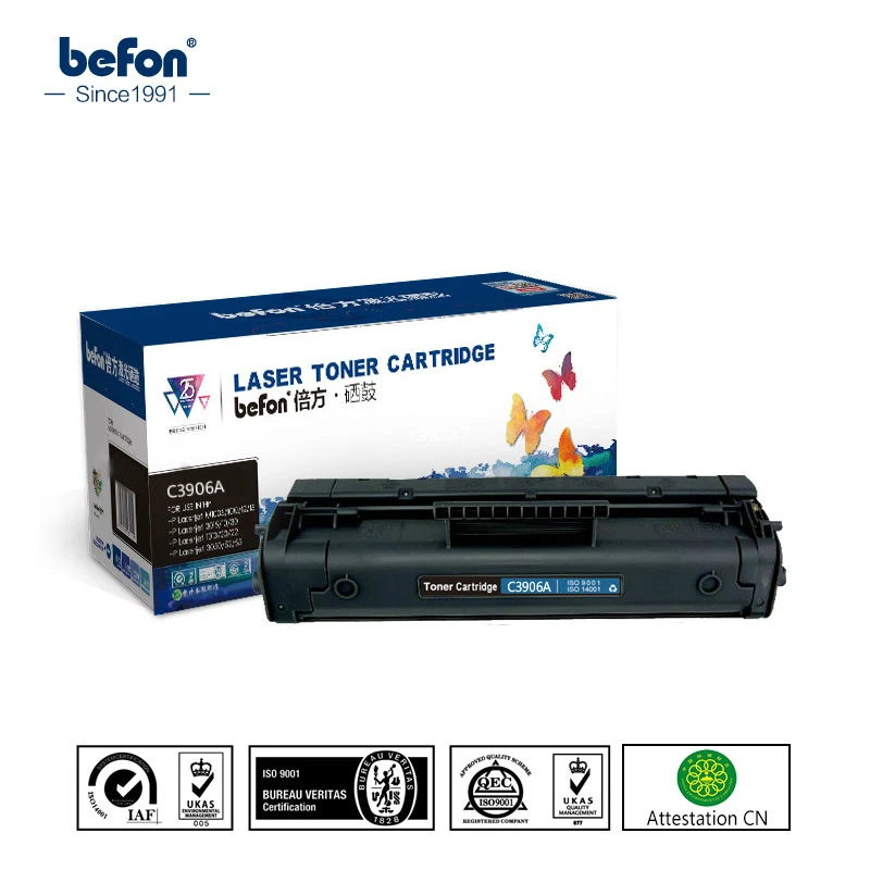 befon C3906A 3906a 3906 C3906F Toner Cartridges Compatible for HP LaserJet 5L 5ML 5LFS 5LXTRA 6L