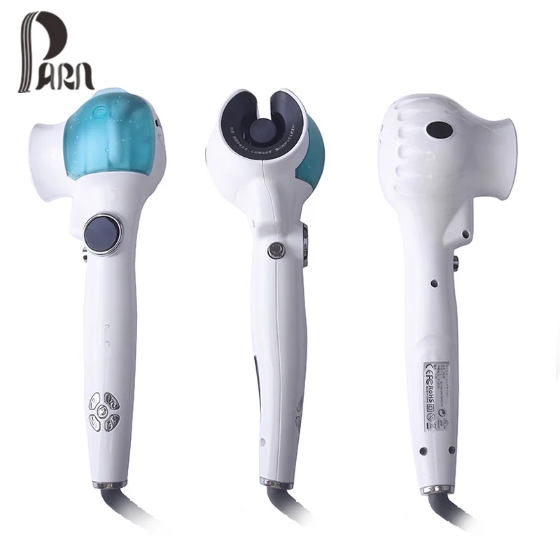 

Ceramic Curling New Steam spray bigudi curl Magic curl hair gofre hair curlers professional white LED ceramic hair iron