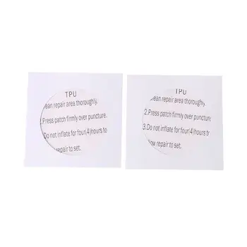 

2pcs Waterproof Transparent Nylon Sticker Cloth Patches Tent Jacket Repair Tape Outdoor Tools
