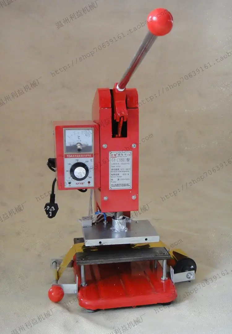 Electric embosser machine diy figure hot embossing stamping leather