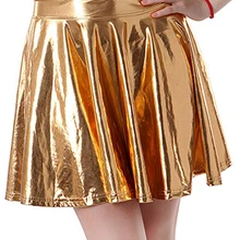 Модные женские короткие мини-юбки из искусственной кожи летние однотонные Повседневные Вечерние Элегантные винтажные уличные плиссированные юбки