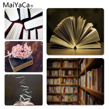 

MaiYaCa Cool New Books on the shelves Comfort Mouse Mat Gaming Mousepad Size for 18x22cm 25x29cm Rubber Rectangle Mousemats