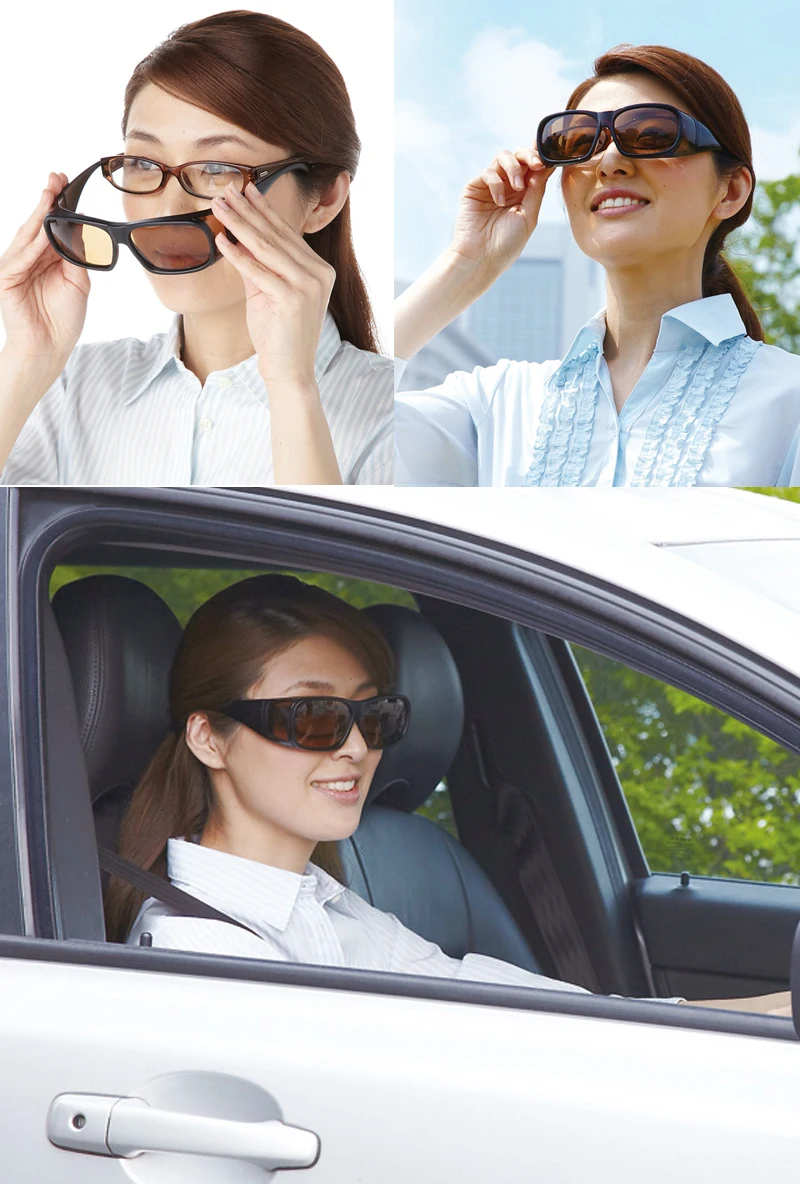 Night Driving and Sunglasses Overglasses | Covering Polarized Sunglasses