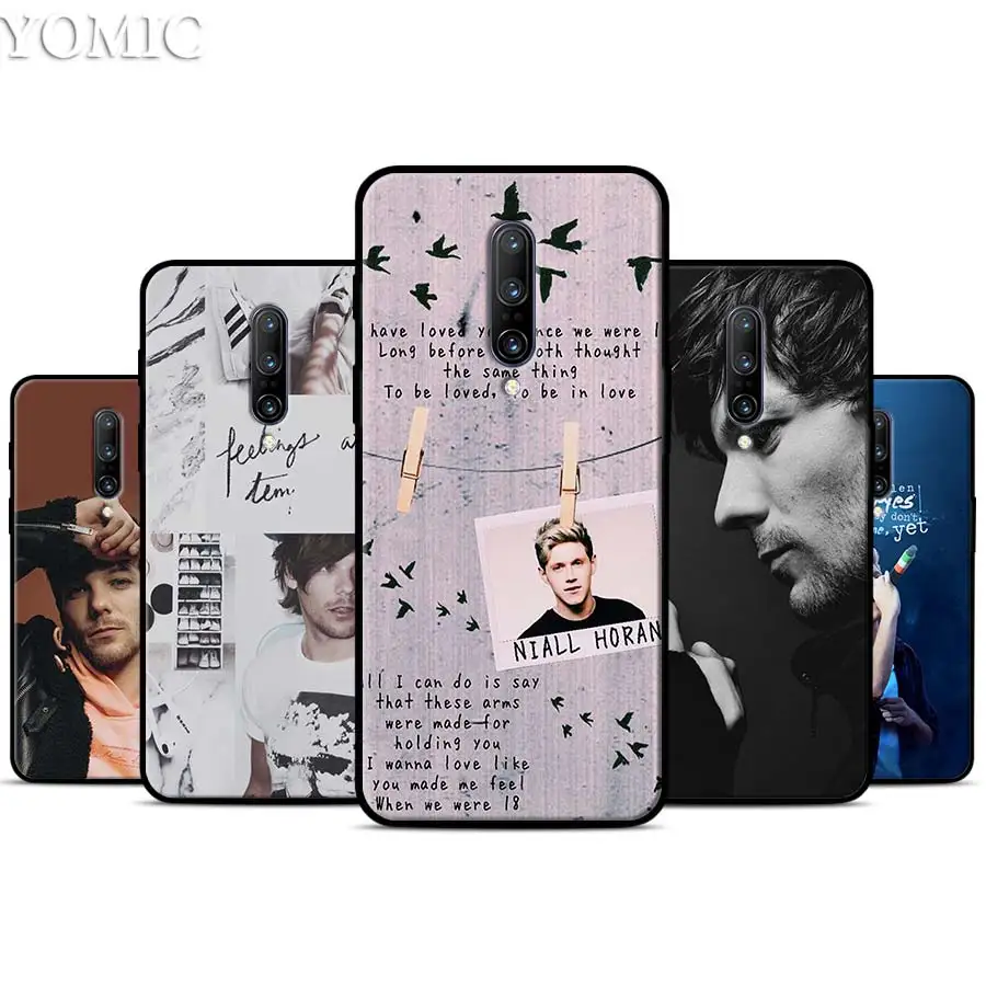 Louis Tomlinson Silicone Case for font b Oneplus b font font b 7 b font 7Pro