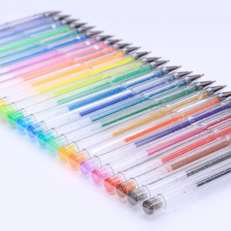 100 цветов набор гелевых ручек плюс идеально подходит для взрослых раскрасок рисования и письма художественные маркеры
