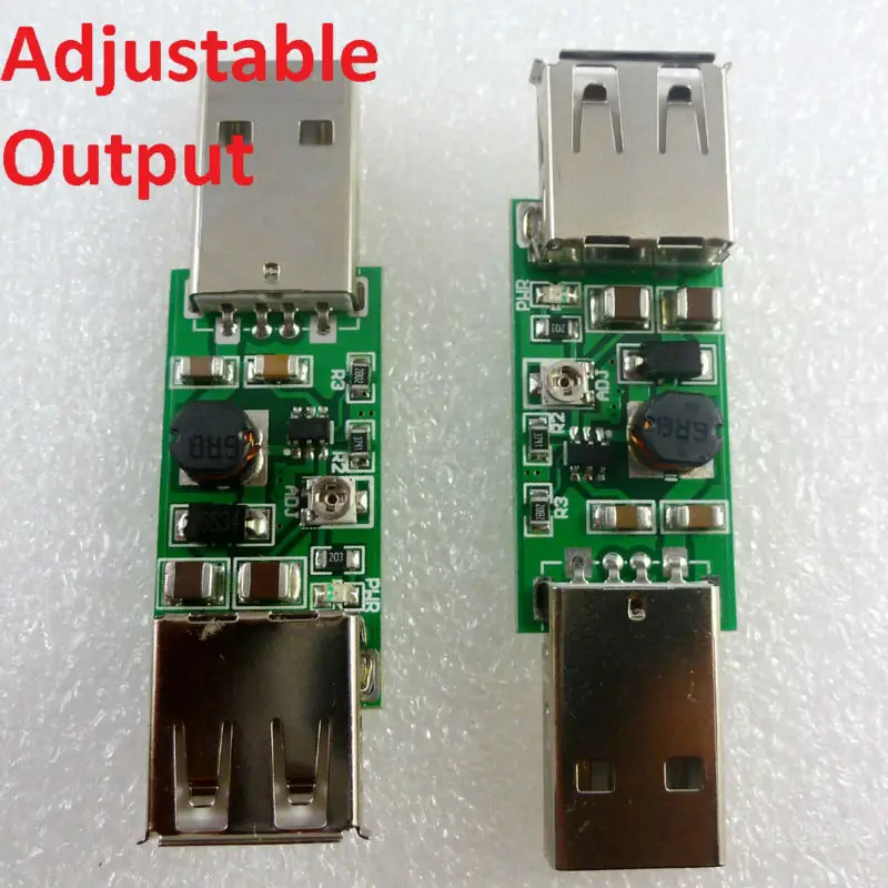 TB398 * 2 7 Вт USB 5 В до 9 в 12 15 Регулируемый преобразователь постоянный ток Повышающий