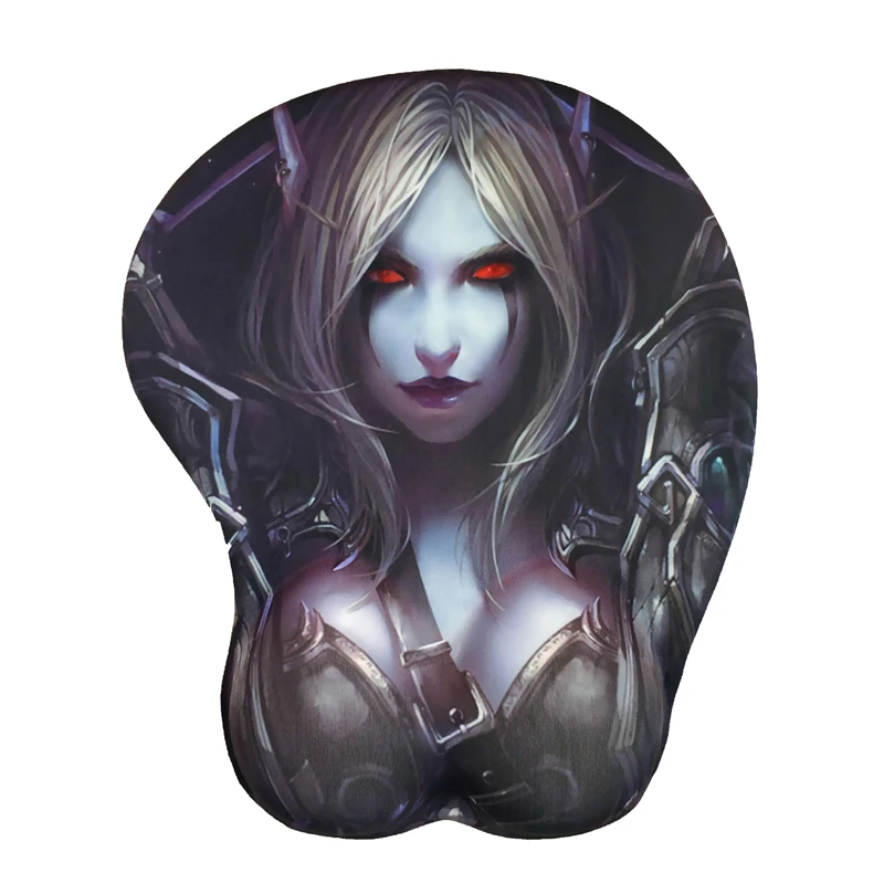 Вау 3D коврик для мыши World of Warcraft пикантная подставка под запястье мягкий