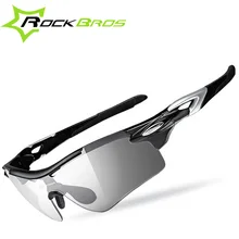 ROCKBROS Polarized Photochromic Cycling Glasses Bike Glasses Outdoor Sports Bicycle Sunglasses Goggles Eyewear Myopia Frame