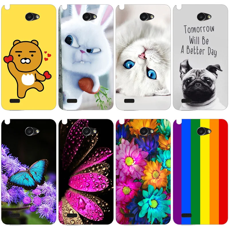 

Fundas Phone Case Cover For LG Bello II 2 / Prime II / LG Max X155 Soft TPU Silicon Animals Scenery Phone Bags for LG Prime II