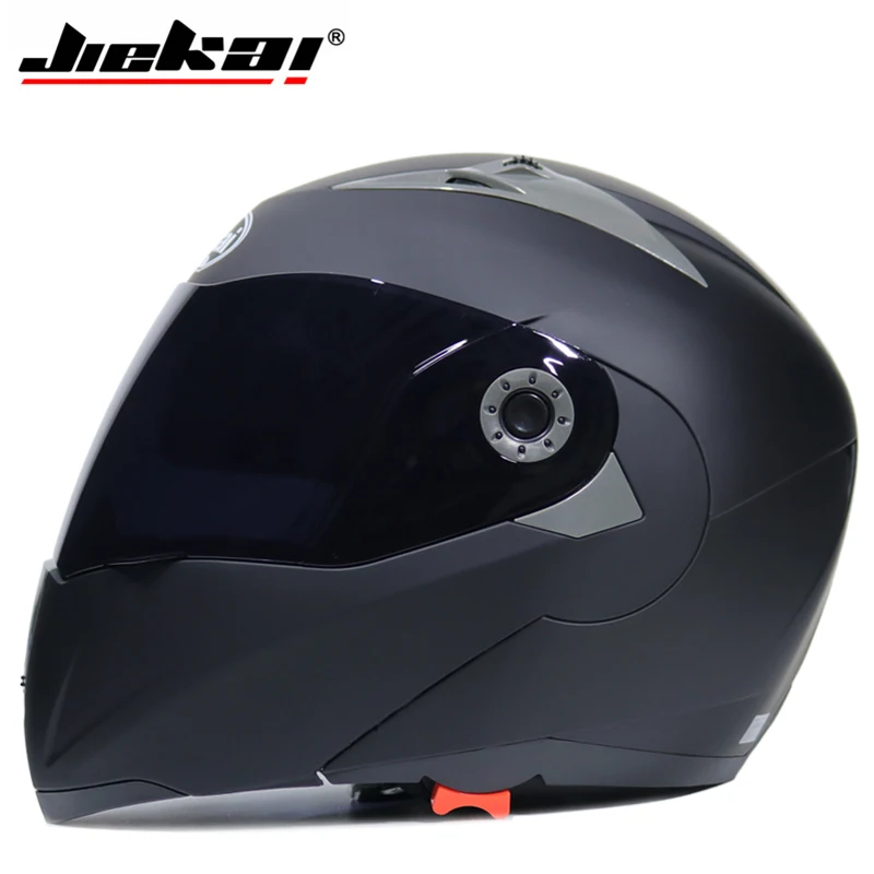 Новое поступление DOT sticker JIEKAI 105 откидной мотоциклетный шлем motocicleta casco шлемы для мотокросса гоночный шлем M L XL XXL - Цвет: c1