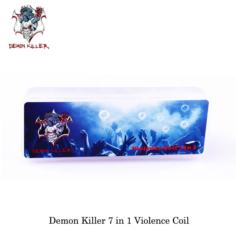 (28pcs/lot) elektronik sigara Vape Demon Killer 7 in 1 Violence Coil For RTA RDA RDTA Tank Atomier vaporizer Base rebuild (28pcs/lot) elektronik sigara Vape Demon Killer 7 in 1 Violence Coil For RTA RDA RDTA Tank Atomier vaporizer Base rebuild