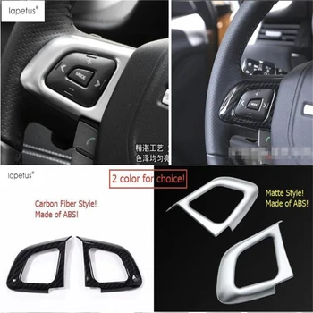 

Lapetus Accessories For Range Rover Evoque 2012 - 2018 Steering Wheel Decorative Frame Molding Cover Kit Trim 2 Color For Choice