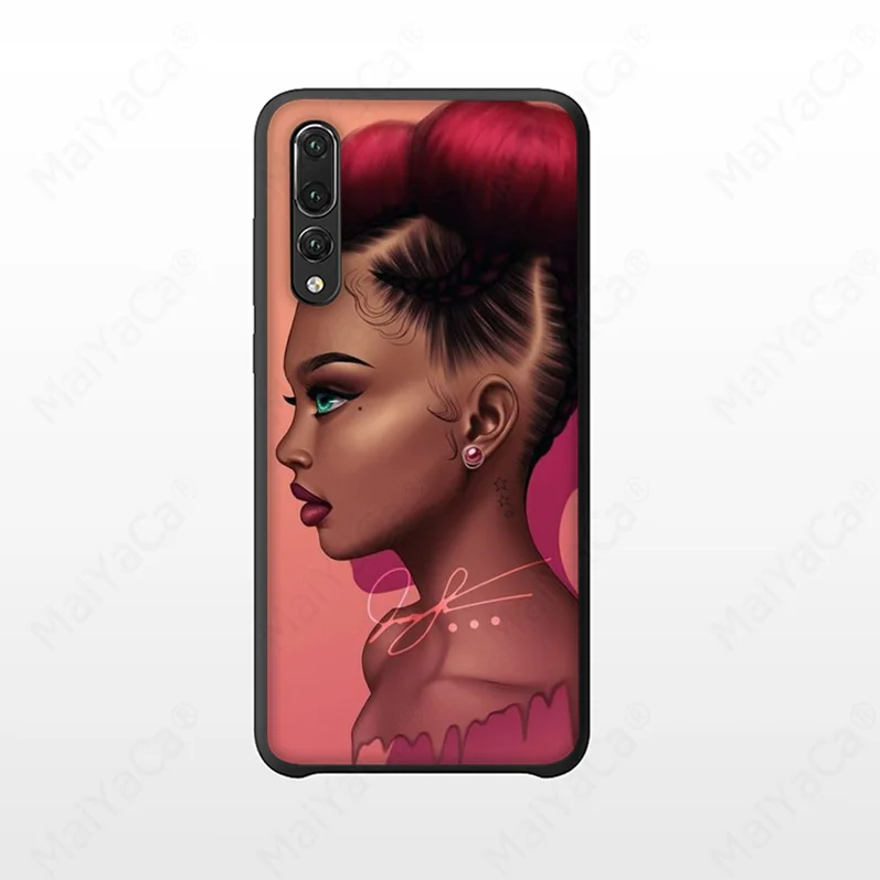 Colorful art african girl  
