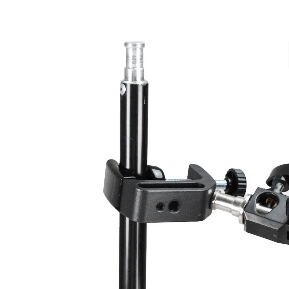  Meking Multifunction Q Type Clamp for Magic Arm Godox PB960 Battery Pack Studio Flash Speedlite Hol