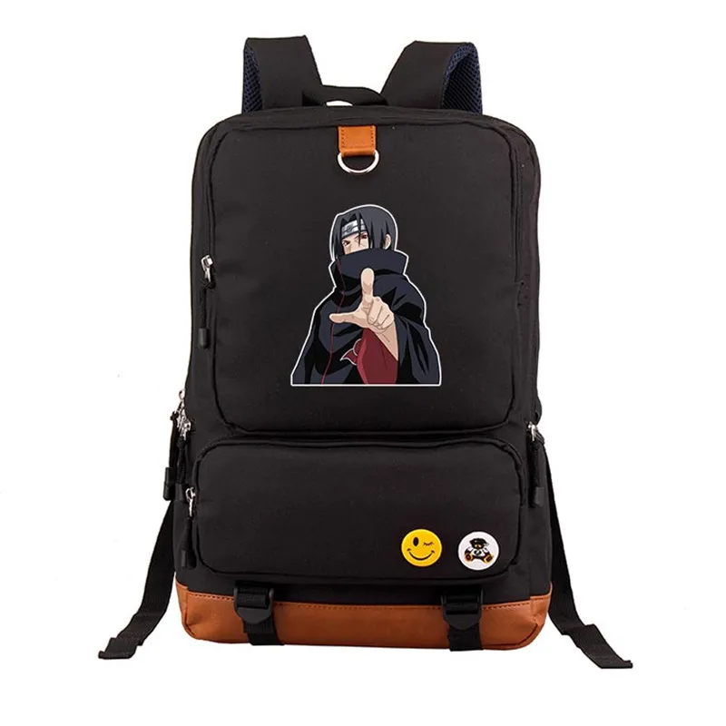 Аниме Uzumaki Наруто Саске Хатаке Какаши Косплей рюкзак с принтом школьные рюкзаки для девочек-подростков Mochila Feminina