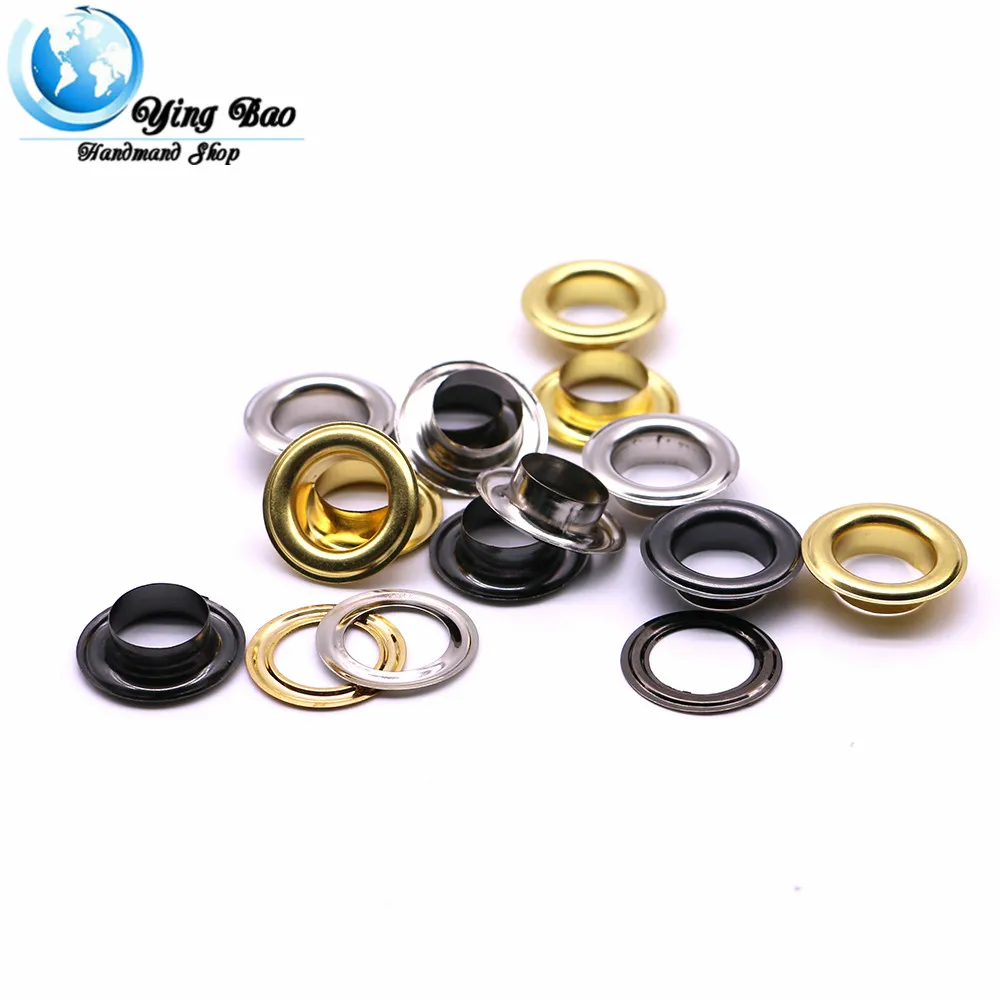 50sets/pack(Outer diameter)23mm (eyelets)14mm (high)7mm metal eyelets for bags garment eyelets Q-21