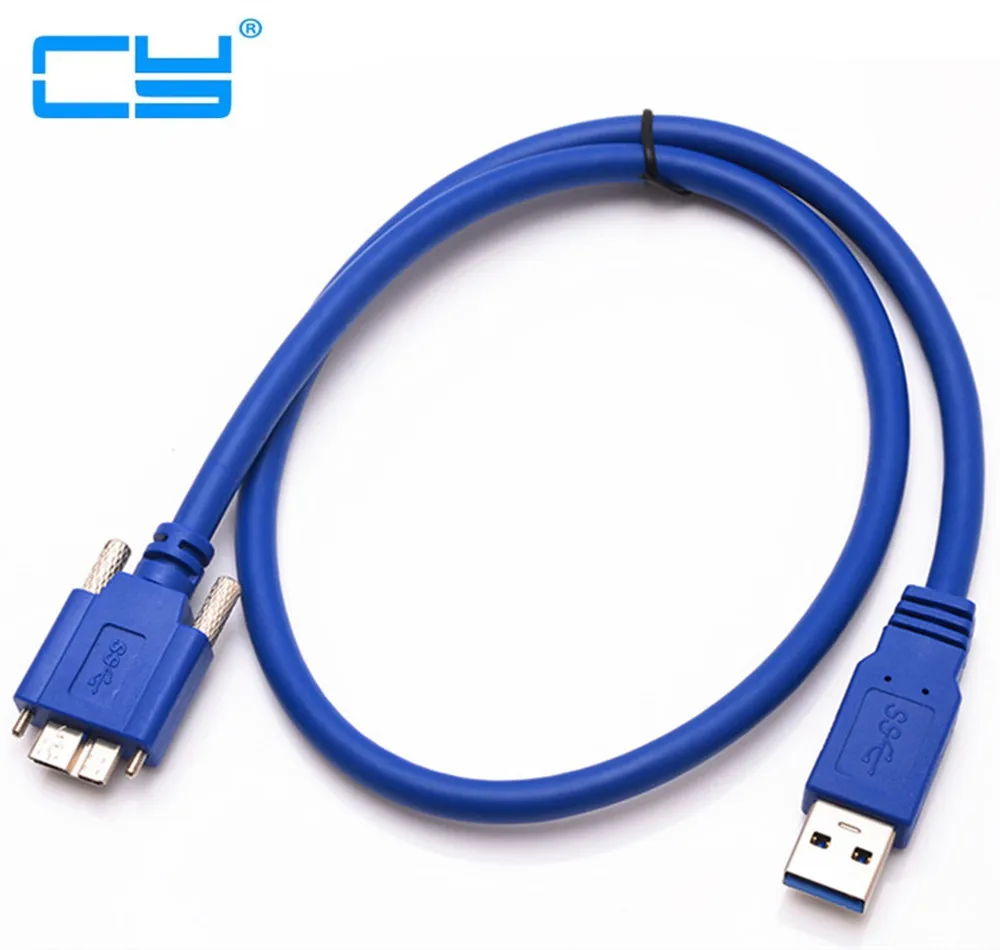 USB3.0 to Micro Data Transfer Cables USB Fixed Screw Holes Lines for usb3.0 interface industrial camera | Компьютеры и офис