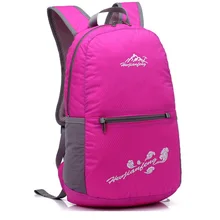 Sports Outdoor Bag Folding Double Backpack Male Tourist Travel Portable Cycling Sports Bag