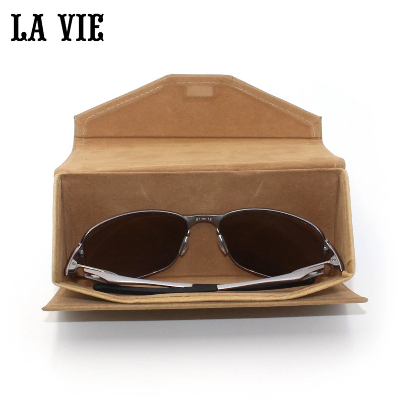 Handmade Myopic Glasses Sunglasses Box Foldable Eyeglasses Box Kraft Paper Color Handmade Myopic Glasses Sunglasses Box Foldable Eyeglasses Box Kraft Paper Color