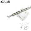 KSGER T12 Electronic Soldering Tips 220v T12-KU Series Iron Solder Tip Welding Tools Fx-951 Soldering Station 70W 200c-450c ► Photo 2/6
