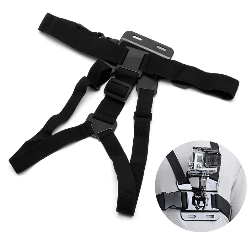 

High Quality Adjustable Body Camera Strap Belt Chest Mount Harness For GoPro Hero 4 3+3 2 1