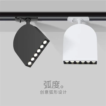 

LED Track Light 18W COB Rail Spotlights Lamp Leds Tracking Fixture Spot Lights Bulb for Store Shop Mall Exhibition